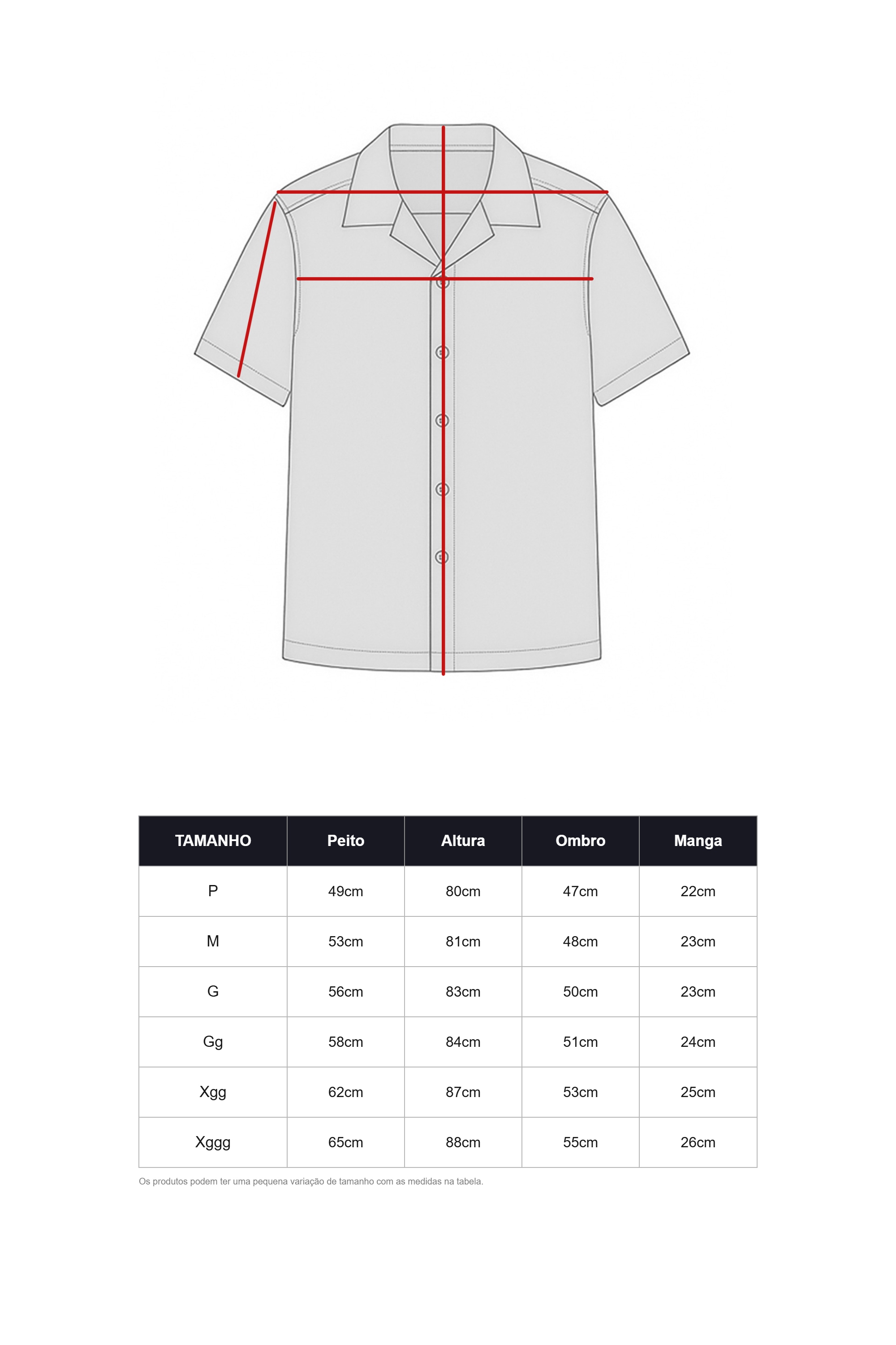 Camisa RL Oxford Manga Curta Azul Royal
