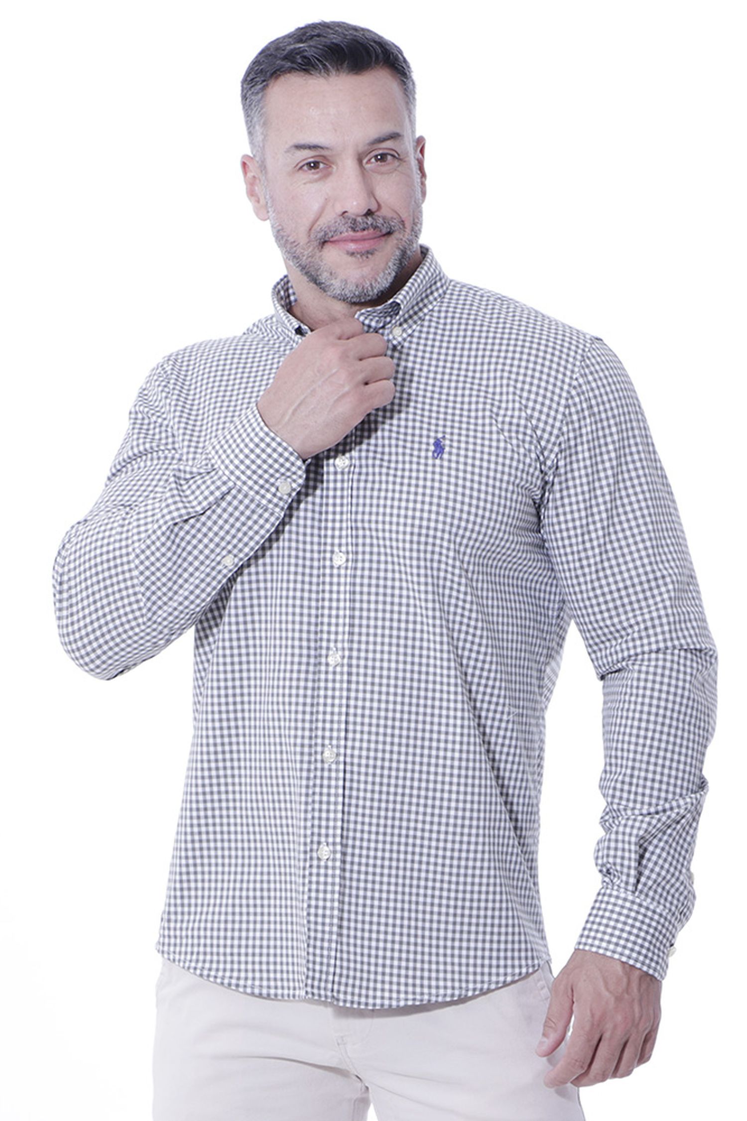Camisa RL 8XM Slim Fit Masculina | Manga Longa e Curta