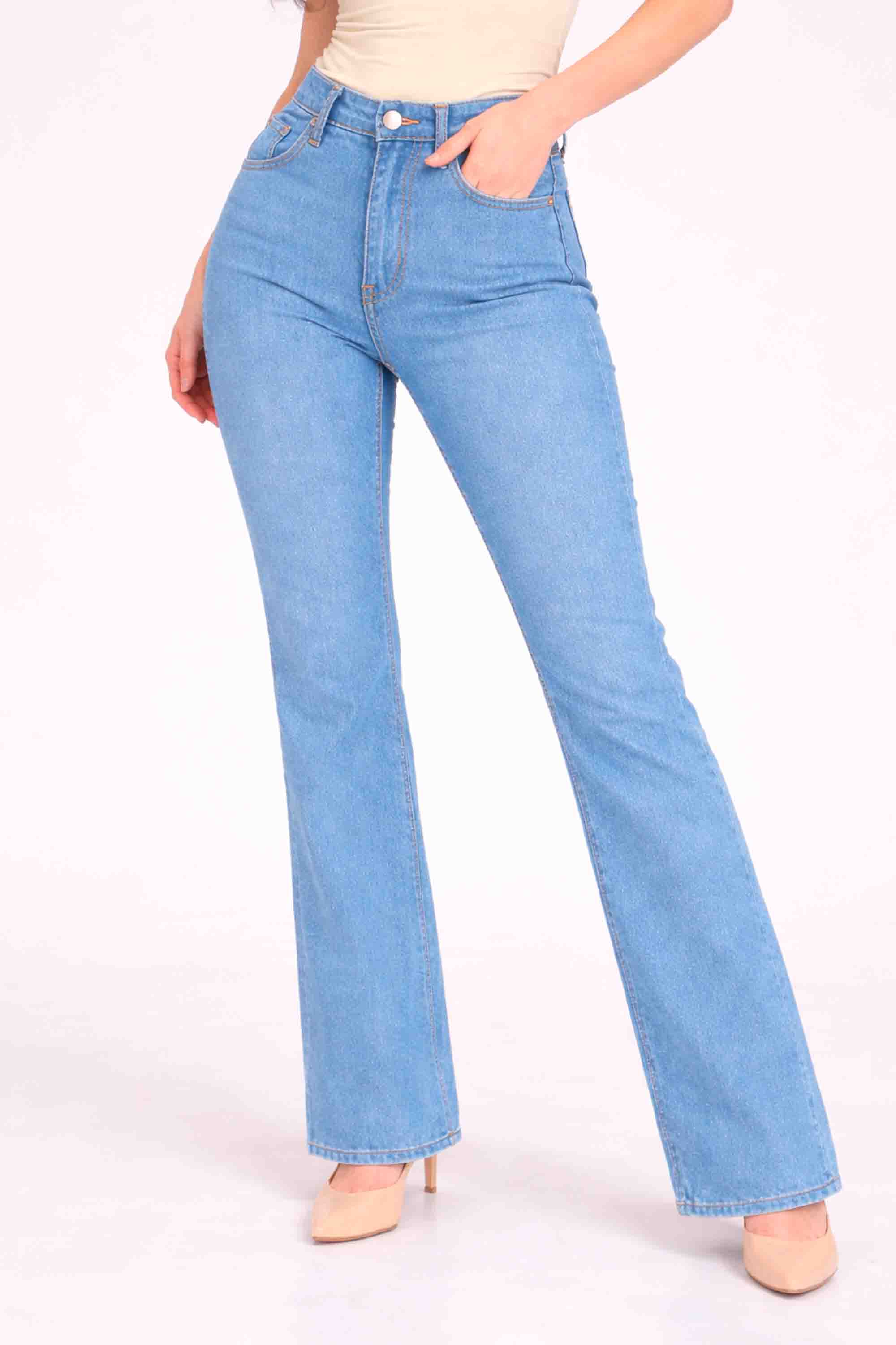 Calça Jeans Levis 725 High Rise Boot W Azul | Outlet4u